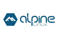 Логотип Alpine Linux